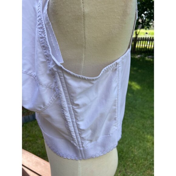 Exquisite Form White Wireless Full Coverage Bra 48DD - Picture 7 of 9